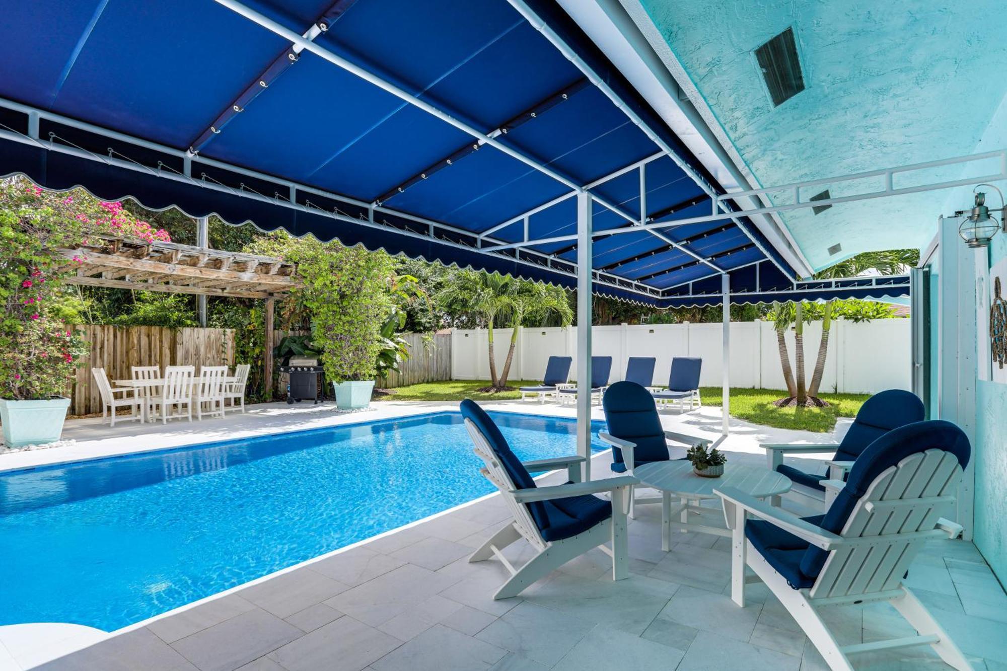 Coastal Villa With Private Yard And Heated Pool! 北棕榈滩 外观 照片
