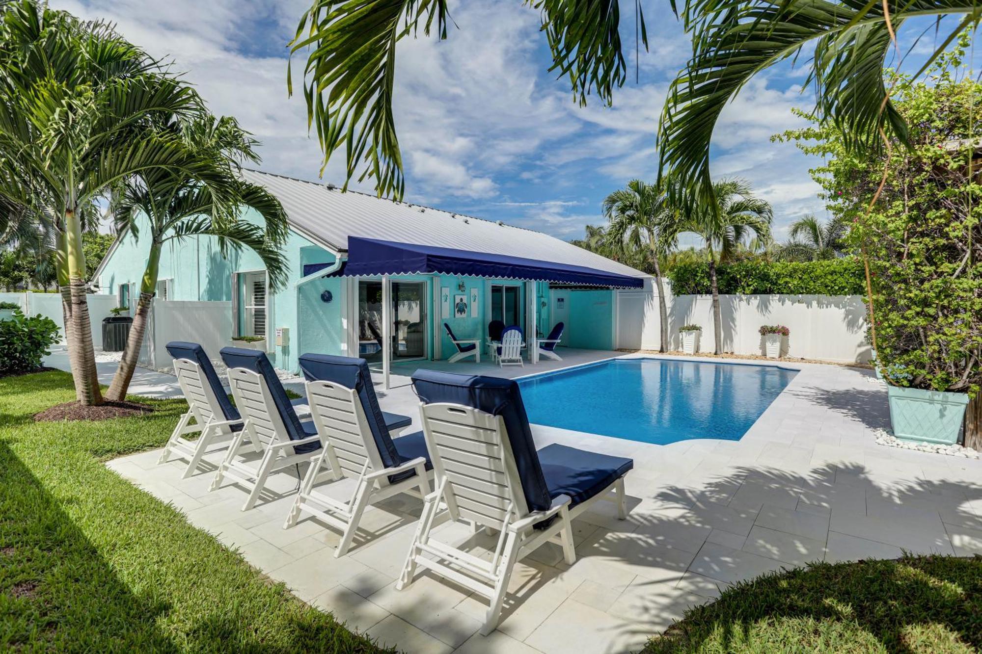 Coastal Villa With Private Yard And Heated Pool! 北棕榈滩 外观 照片